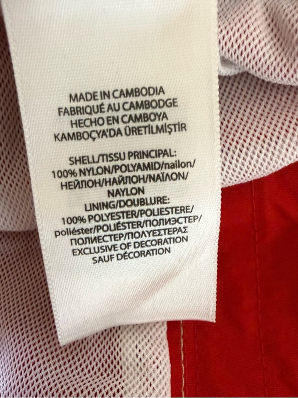 Polo Ralph Lauren Red Kailua Swim Trunks Cargo Board Shorts Men's XXL Like New - Picture 9 of 9